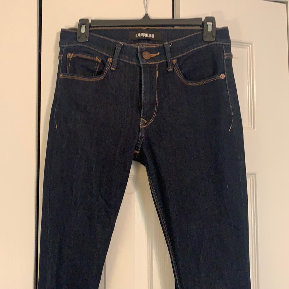 EUC Express Jeans skinny legging mid rise